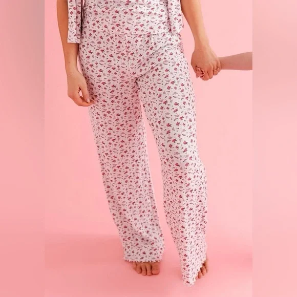 Posh Peanut x American Girl “Rosebud” Bamboo Pajama Bottoms size XXXL - Picture 1 of 6